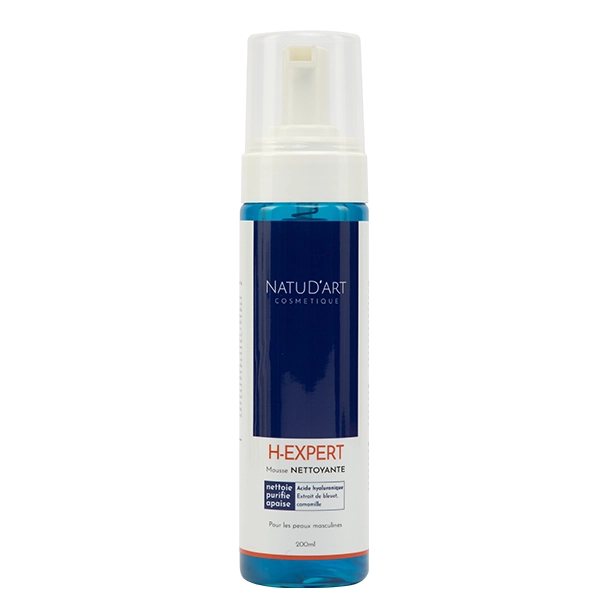 Mousse nettoyante Homme