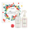 Coffret Parfum de Linge & D’ambiance et Bougie Rose